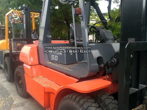 Jual Forklift Mitsubishi 15 Ton Tahun 2012 Mast Standar FORKLIFT ALAT