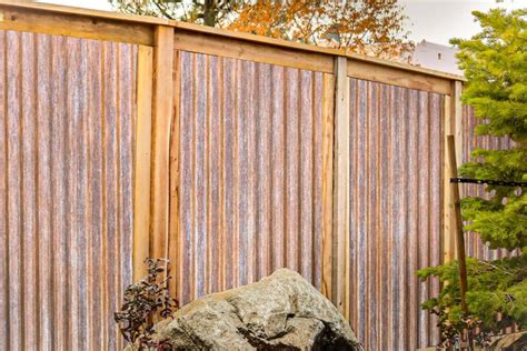 Corrugated Metal Fence A Comprehensive Diy Guide