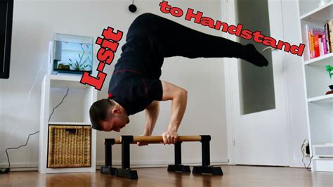 HOW TO L SIT TO HANDSTAND All Progressions From 0 To Perfect YouTube