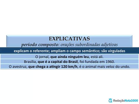 Orações subordinadas adjetivas PPT