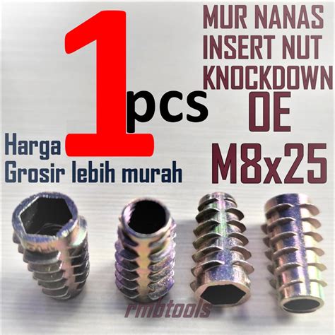 Jual Mur Nanas M X Tipe Oe Mur Knockdown Furniture M Mur Tanam