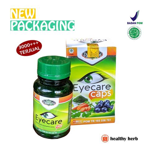 Obat Kapsul Herbal Eyecare Mata Minus Silinder Katarak Petrigium Bpom