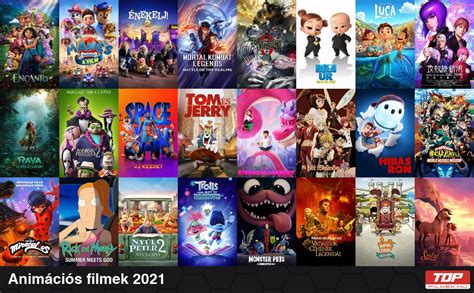 Legjobb animációs filmek 2021 TOP filmek filmek magyarul