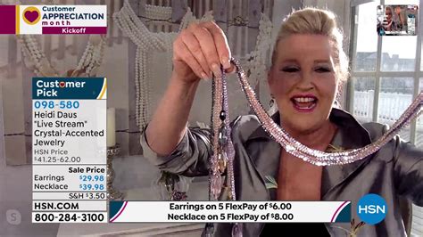 Heidi Daus Live Stream Beaded 63 Lariat Necklace Youtube