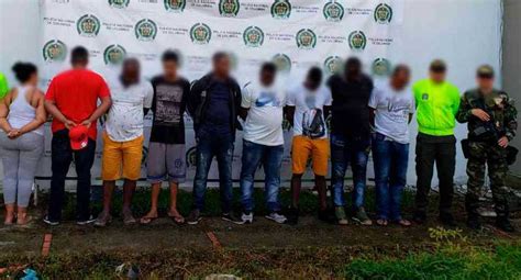 Capturan A 10 Presuntos Miembros Del Clan Del Golfo Señalados De