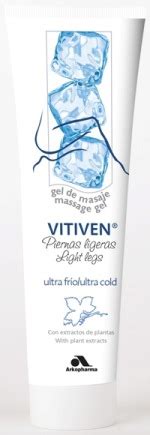 Vitiven Ultra Frio Especial Para Piernas Cansadas Y Con Mala