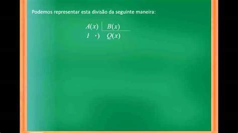 Introdução Aos Polinômios Aula 07 Divisão De Polinômios Youtube