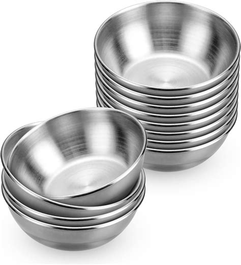 Amazon Jasni Pcs Stainless Steel Sauce Dishes Condiment Sauce