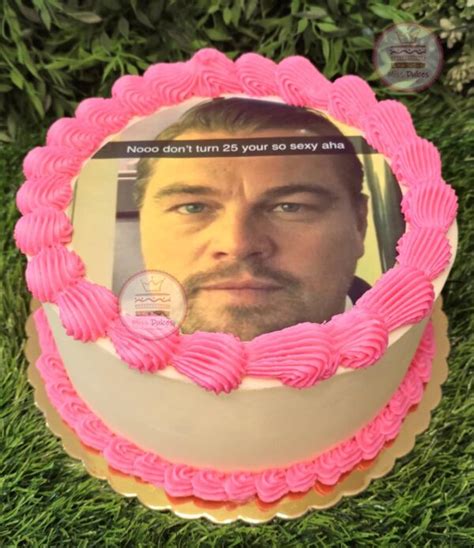 Tarta Personalizada Leonardo Dicaprio Missdulces