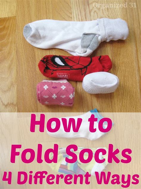 How To Fold Socks Organized