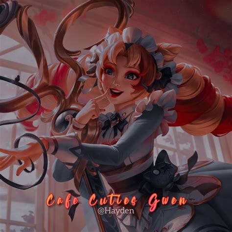 Cafe Cuties Gwen League Of Legends Hd Icons Anime