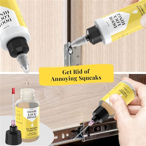 Buy Door Hinge Lubricant Kit Oz Oz Needle Combo Upgraded