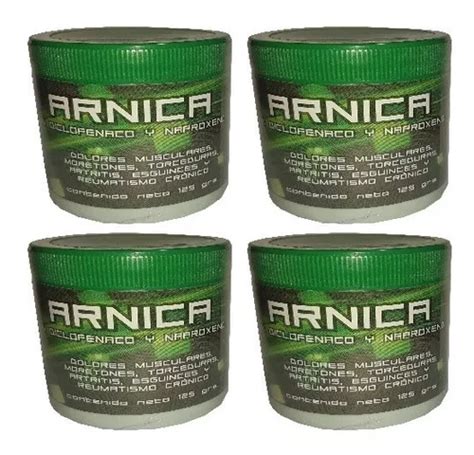 Árnica Con Diclofenaco Naproxeno Gel 125g 10 Pack Meses sin interés