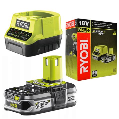 RYOBI AKUMULATOR 18V 1 5AH ŁADOWARKA RC18120 115 RC18120 115 Cena