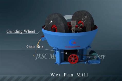 Wet Pan Mill JXSC