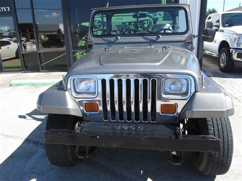 Sold 1989 Jeep Wrangler Yj Sahara Edition Stock 119682 Collins Bros Jeep