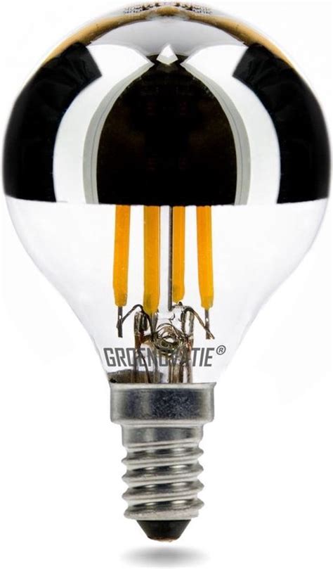 Groenovatie LED Filament G45 Kopspiegellamp E14 Fitting 4W Extra