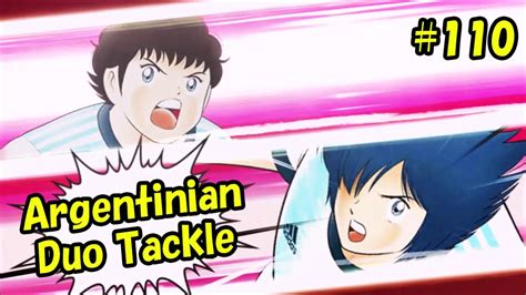 Captain Tsubasa Skill Argentinian Duo Tackle Alan Pascal 110 YouTube