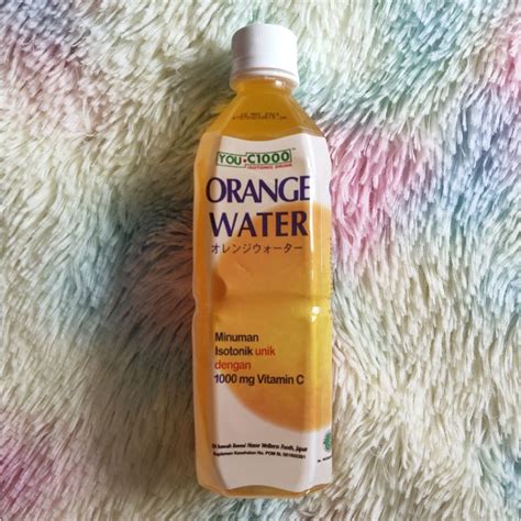 Jual You C Isotonic Drink Orange Water Ml Shopee Indonesia