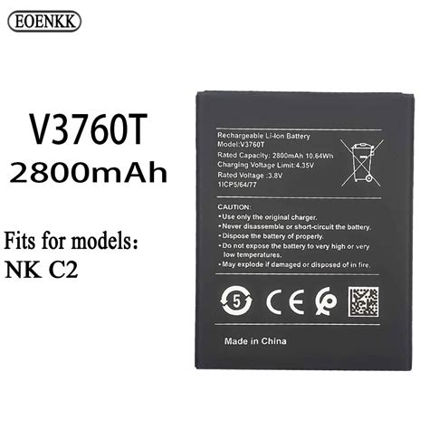 Original New Mah V T Battery For Nokia C Nk C Mobile Phone