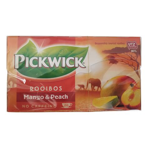 Pickwick Tea Dutch Tea Pickwick Rooibos Peach Mango Pack Of