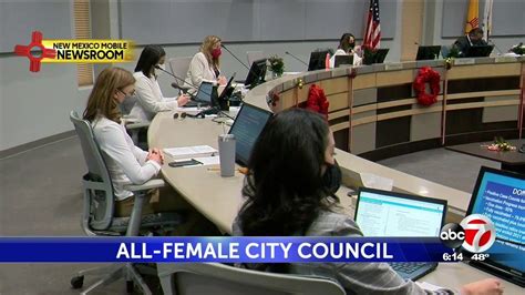 Historic All Female City Council Leads Las Cruces Youtube