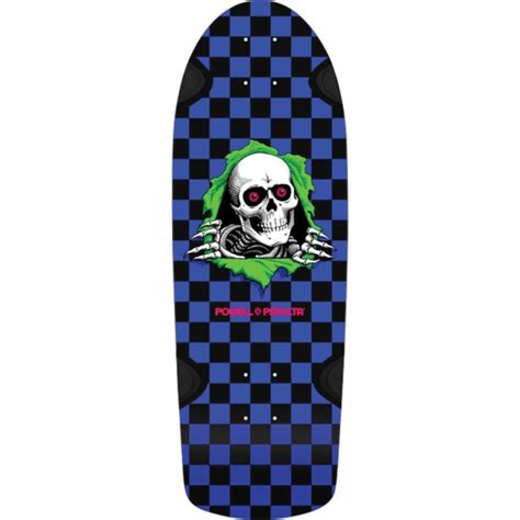 Powell Peralta Og Ripper Checker 15 Blacklight Old School Skateboard