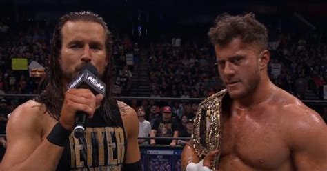 Aew Dynamite Preview Adam Cole Injury Update Mjf Appears