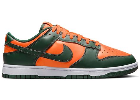 Nike Dunk Low Miami Hurricanes (m) in Blue | Lyst