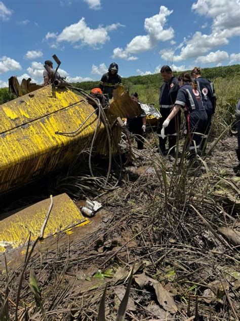 Avião cai e mata piloto no interior de SP causas são investigadas