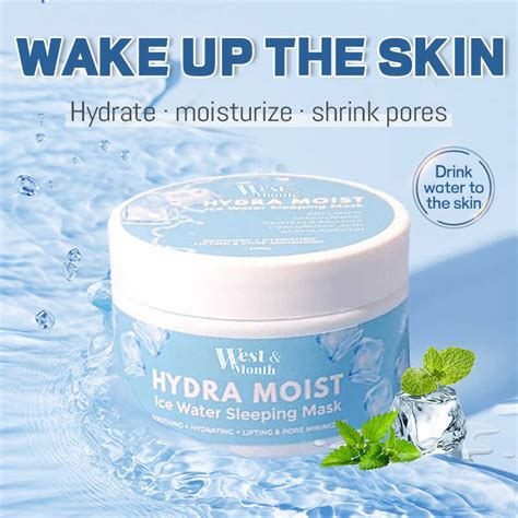 JSKIN BEAUTY Hydra Moist Ice Water Sleeping Mask Skin Moisturizer 100g