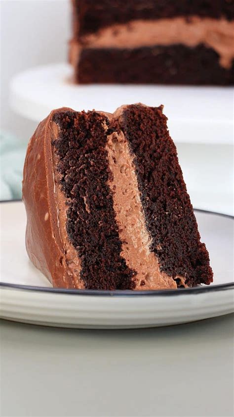 Decadent Chocolate Mousse Cake Recipe Hostess At Heart