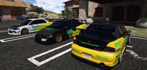 Liveries Pack For Mitsubishi Evo Ix Mr Gta Mods