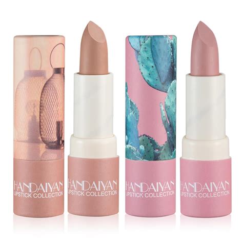 Cahiuyoa Juego De L Pices Labiales Mate Color Nude Terciopelo Mate Brillo De Labios Nude De