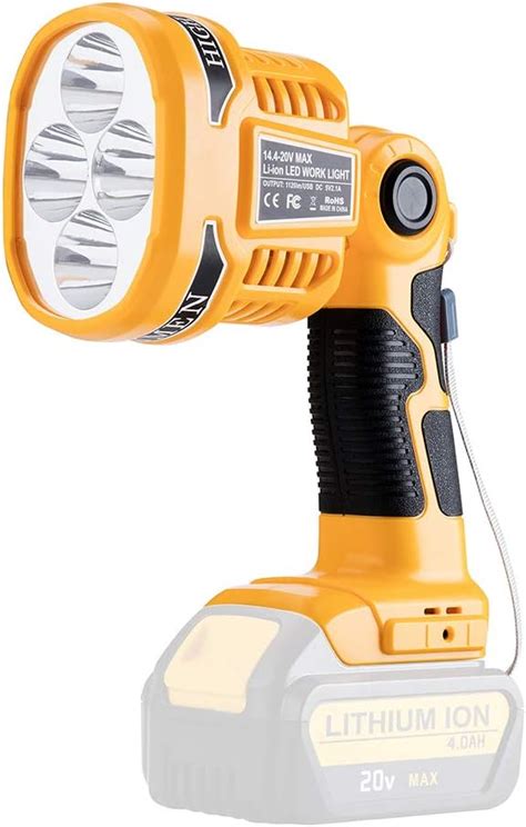 DEWALT DCL043 20V MAX JOBSITE LED Spotlight Amazon