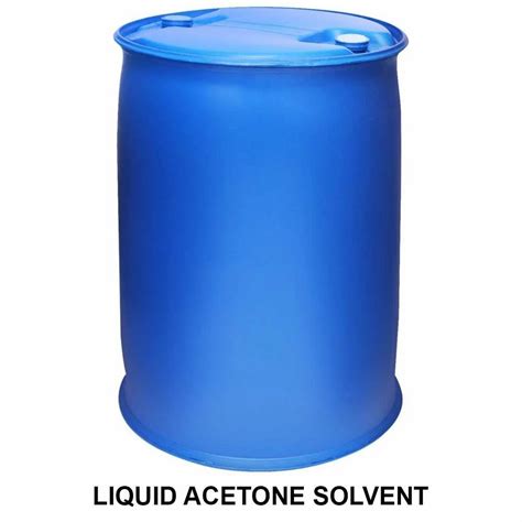 Liquid Acetone Solvent Industrial Grade Packaging Type Drum At