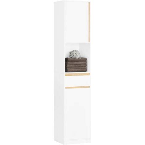 Sobuy Bzr W Meuble Colonne Salle De Bain Armoire De Rangement