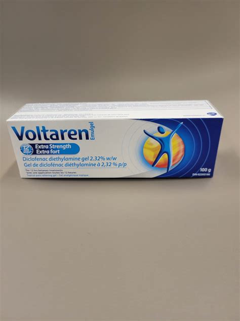 Voltaren Extra Strength Back And Muscle Pain 232 Gel Medicine