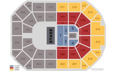 Rosemont Theatre Seating Chart Rows