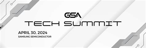 2024 Tech Summit Booklet GSA Global Semiconductor Alliance