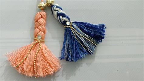 Braided Tassels Beaded Tassels Diy Tassels Tutorials Tassel Jewelry Diy