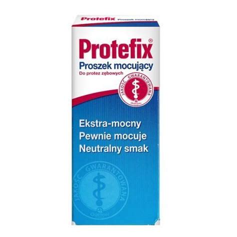 Protefix Proszek do mocowania protez 50 g Higiena protez zębowych