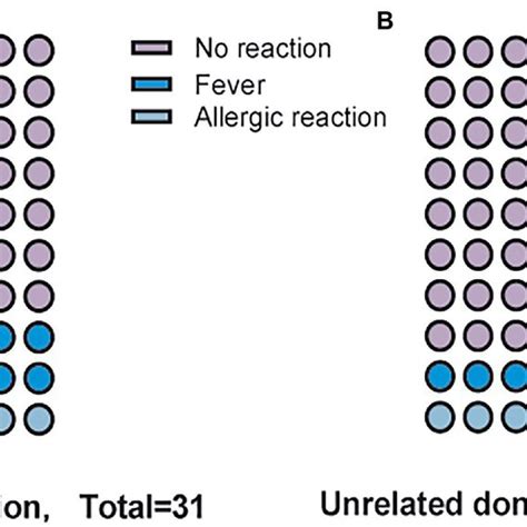 Complications of platelet transfusion. (A) Adverse events following ...