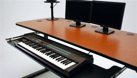 Ergo Music Height Adjustable Music Production Desk Martin And Ziegler