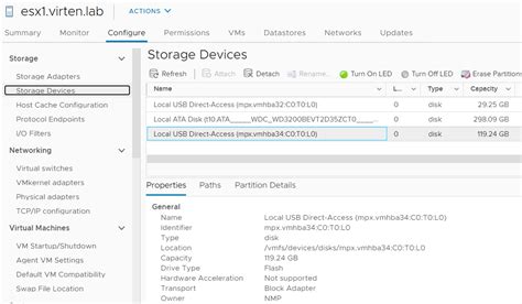 Usb Devices As Vmfs Datastore In Vsphere Esxi Virten Net