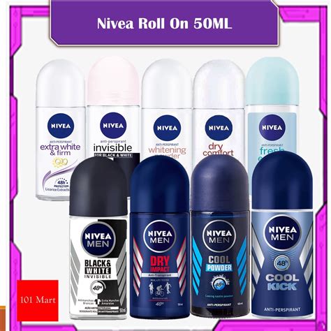 Nivea Deodorant Roll On Men Women Anti Perspirant Ml Shopee Singapore