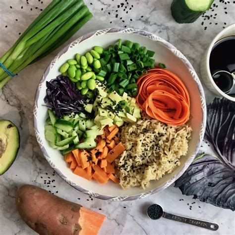 Deconstructed Sushi Bowl Vegan Bree S Vegan Life