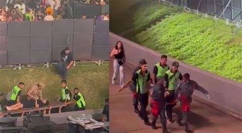 Rampa Desaba E Deixa Pelo Menos Pessoas Feridas Durante Festival De