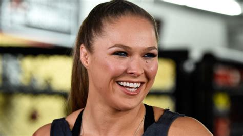 Ronda Rousey In Action After Smackdown Photos