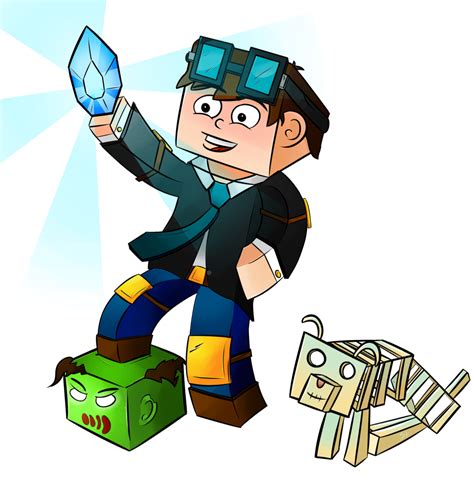 Dantdm Playing Minecraft